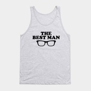 Wedding Groom The Best Man In Bachelor Party Tank Top